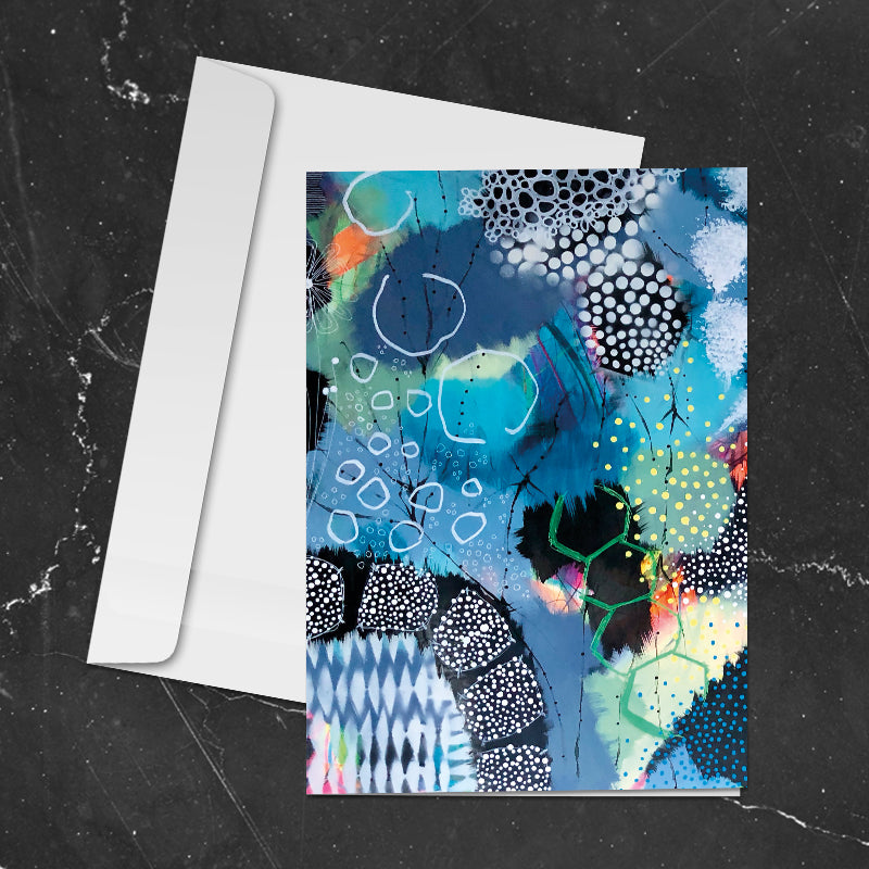 Story of Blue 02⎜Kunstkort